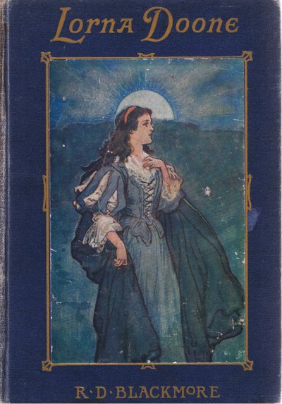 Titelseitengestaltung, aus Lorna Doone, veröffentlicht von W & R Chambers Ltd von Gordon Frederick Browne