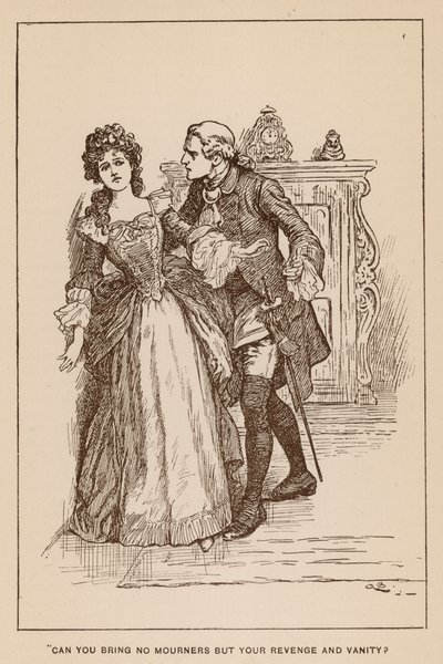 Illustration für The History of Henry Esmond von Thackeray von Gordon Frederick Browne
