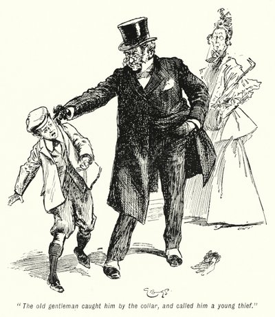 Illustration für Die Geschichte der Schatzsucher von E. Nesbit von Gordon Frederick Browne