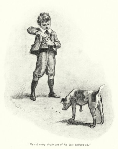 Illustration für Die Geschichte der Schatzsucher von E. Nesbit von Gordon Frederick Browne