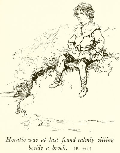 Nelson als Junge von Gordon Frederick Browne