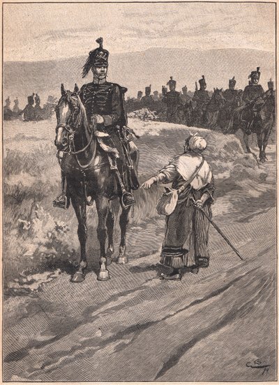 Der Herzog von Braunschweig und seine Husaren (die Schwarzen Braunschweiger) 1810 von Gordon Frederick Browne