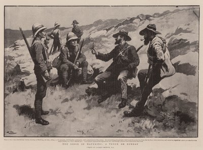 Die Belagerung von Mafeking, ein Waffenstillstand am Sonntag von Gordon Frederick Browne