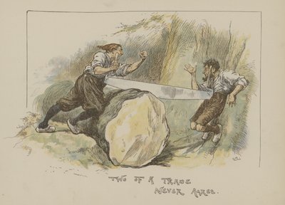 Zwei von einer Sorte stimmen nie überein von Gordon Frederick Browne