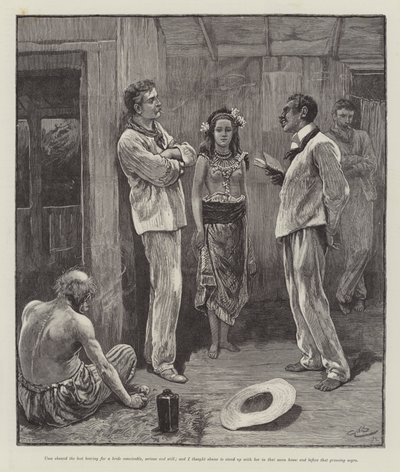 Uma, oder Der Strand von Falesa, von Robert Louis Stevenson von Gordon Frederick Browne