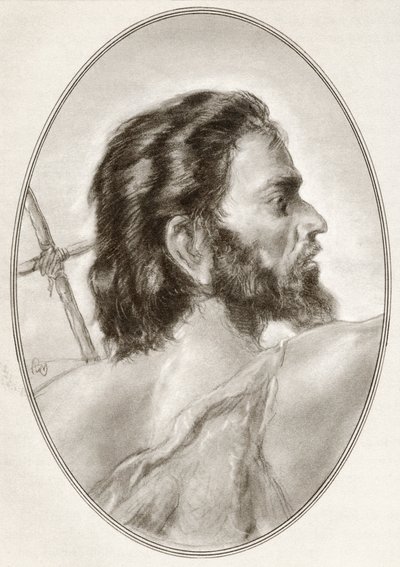 Johannes der Täufer, aus Living Biographies of Religious Leaders von Gordon Ross