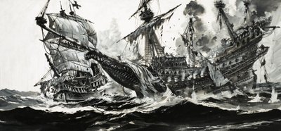 Unbekannte Seeschlacht von Graham Coton