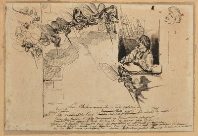 Le Choléramouche von Grandville (1803-47)