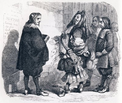 Der Vorteil der Wissenschaft - Fabeln von La Fontaine von Grandville