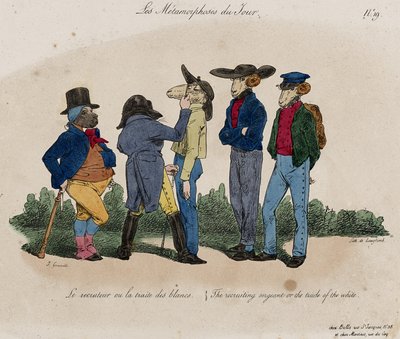 Les Metamorphoses du Jour, Nr. 19 von Grandville
