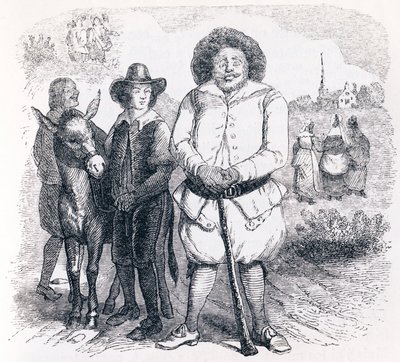 Der Müller, sein Sohn und der Esel von Grandville