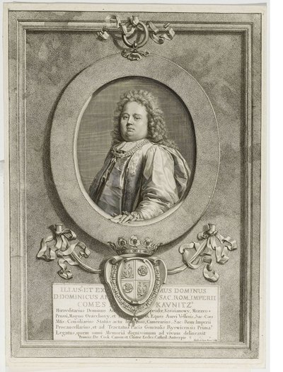 Dominicus Andreas Kaunitz von Gérard Edelinck