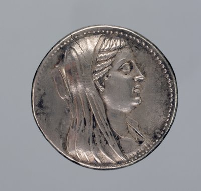 Silber-Didrachme von Berenike II von Greek