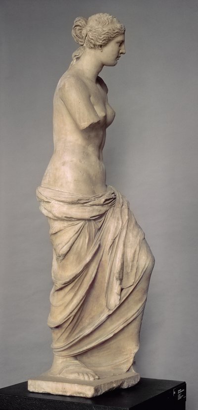 Venus von Milo, Seitenansicht, griechisch, hellenistische Periode, ca. 100-130 v. Chr. von Greek