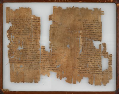 Papyrus 1532 (5), Epitome von Livius, 3.-4. Jahrhundert von Greek School