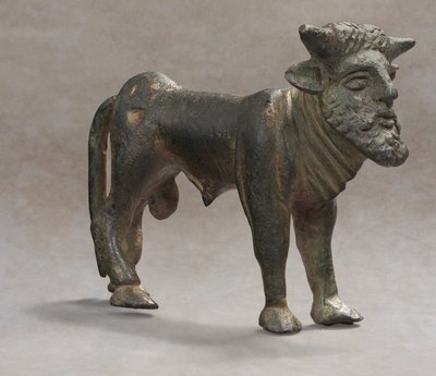 Ein griechischer Bronze-Acheloos, ca. 500-450 v. Chr. von Greek school