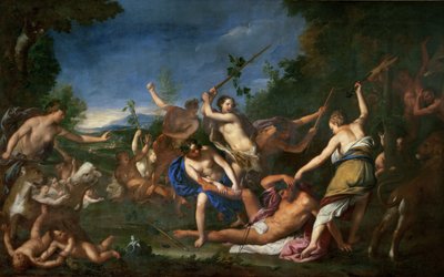Der Mord an Orpheus von Gregorio Lazzarini