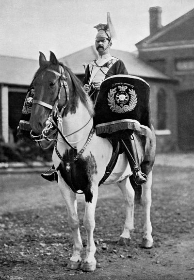 Das Trommelpferd der 17. Lancers, 1896 von Gregory and Co