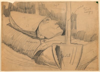 Grabporträt von Kardinal James Gibbons von Griffith Baily Coale