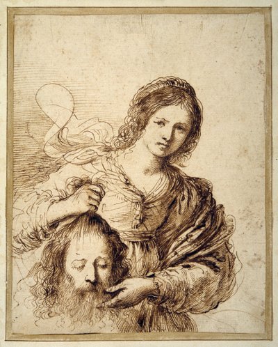 Judith mit dem Kopf des Holofernes von Guercino (1591 1666)