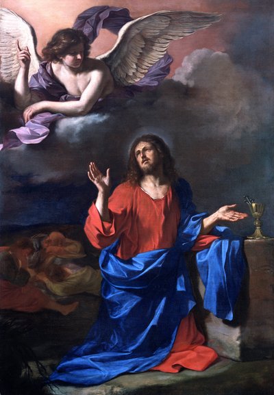 Die Agonie im Garten von Guercino (1591-1666)