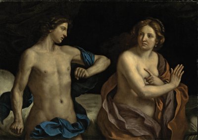 Guercino - Amnon und Tamar von Guercino