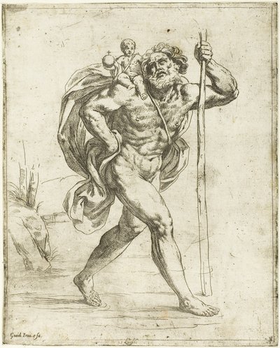 Heiliger Christophorus von Guido Reni