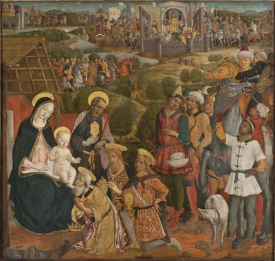 Die Anbetung der Könige von Guidoccio di Giovanno Cozzarelli
