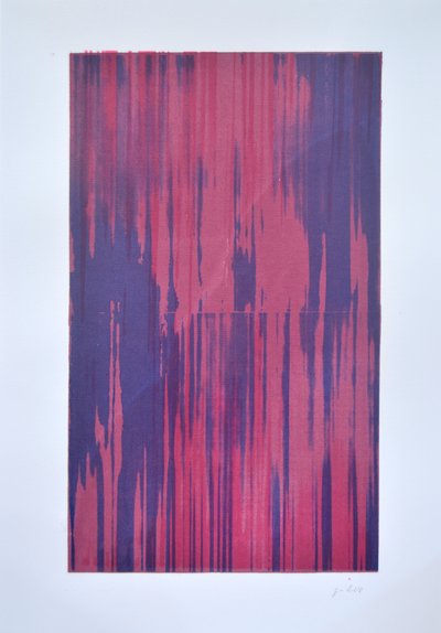 Farben Nr. 1, 2014 (Tinte auf Papier) von Guilherme Pontes