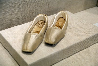 Paar Schuhe (ehemals im Besitz von Königin Victoria 1819–1901) von Gundry and Sons