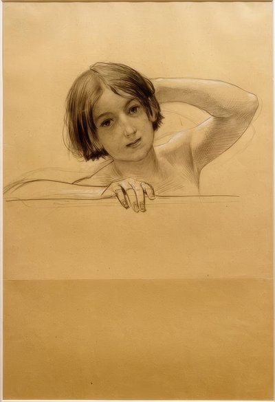 Porträt eines Kindes von Gustav Klimt