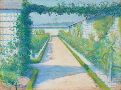 Gemüsegarten, Yerres von Gustave Caillebotte