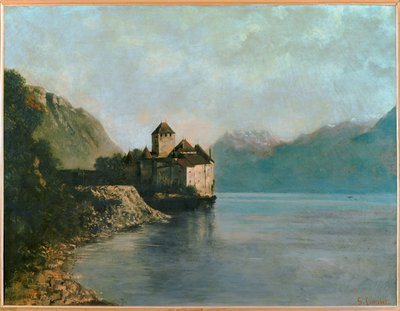 Das Schloss Chillon von Gustave Courbet