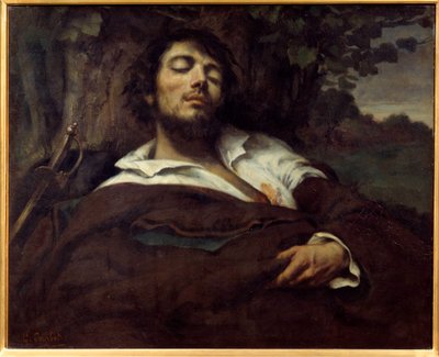 Der Mann wäscht von Gustave Courbet
