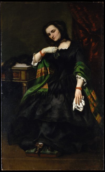 Madame Auguste Cuoq (Mathilde Desportes, 1827-1910) von Gustave Courbet
