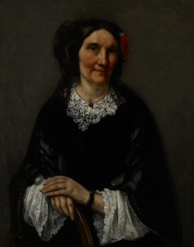 Porträt von Anika Psalmon, Frau Robin von Gustave Courbet
