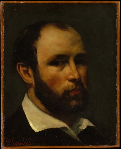 Porträt eines Mannes von Gustave Courbet