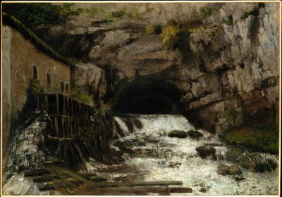 Die Quelle der Loue von Gustave Courbet