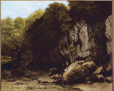 Ansicht des Ortes Le Puits-Noir bei Ornans von Gustave Courbet