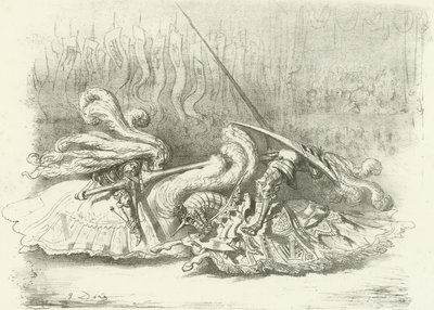 Ein Turnier - Schönheit der Preis AD1450 von Gustave Dore