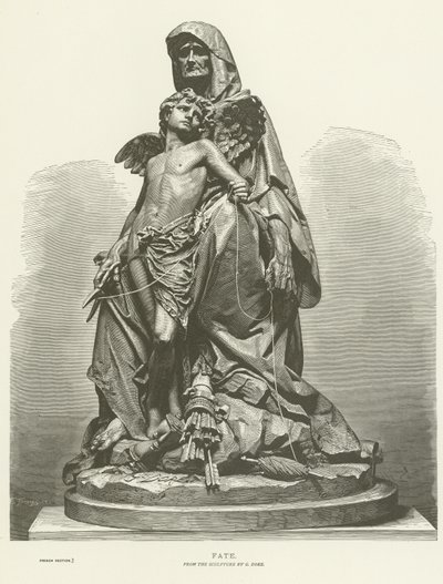 Allegorie des Schicksals von Gustave Dore