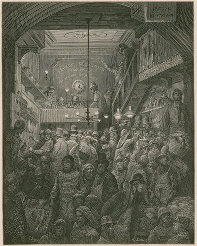 Billingsgate von Gustave Dore