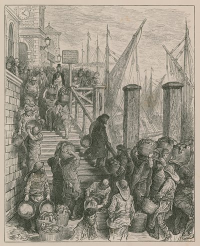 Billingsgate von Gustave Dore