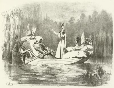 Dandyismus auf dem Land von Gustave Dore