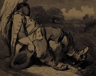 Der kleine Däumling, Gravur von Gustave Doré von Gustave Dore
