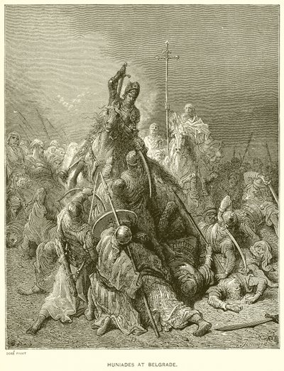Huniades in Belgrad von Gustave Dore