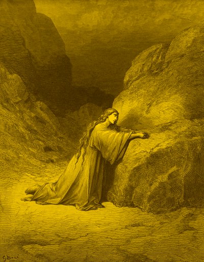 Maria Magdalena, die reuige Sünderin - Bibel von Gustave Dore