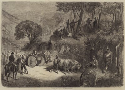 Mittagspause der kalabrischen Freiwilligen von Gustave Dore