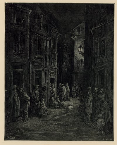 Slumwohnungen von Gustave Dore