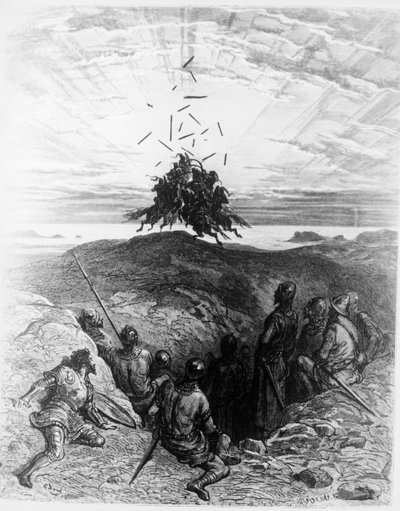 Der Wahnsinn des Orlando von Gustave Dore